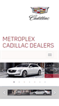 Mobile Screenshot of metroplexcadillacdealers.com